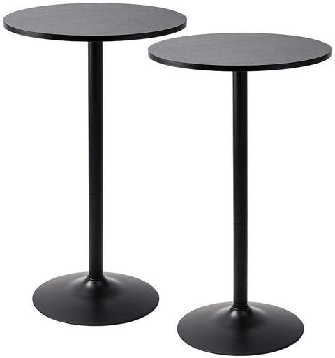 30" Round Black cocktail tables